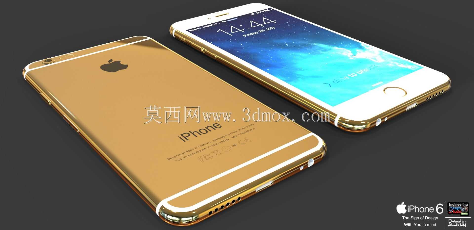 iPhone6金色24k