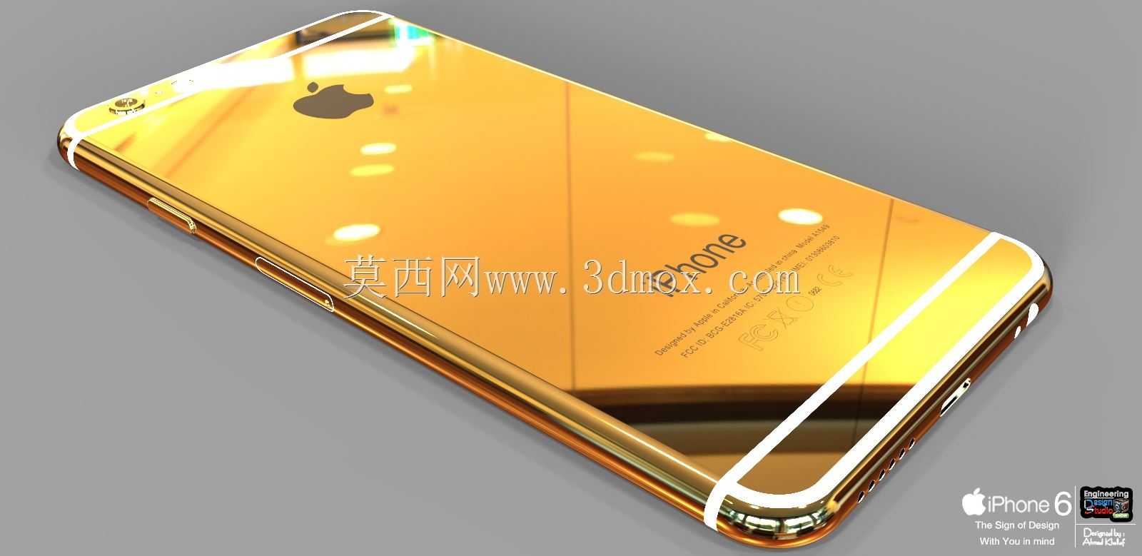 iPhone6金色24k