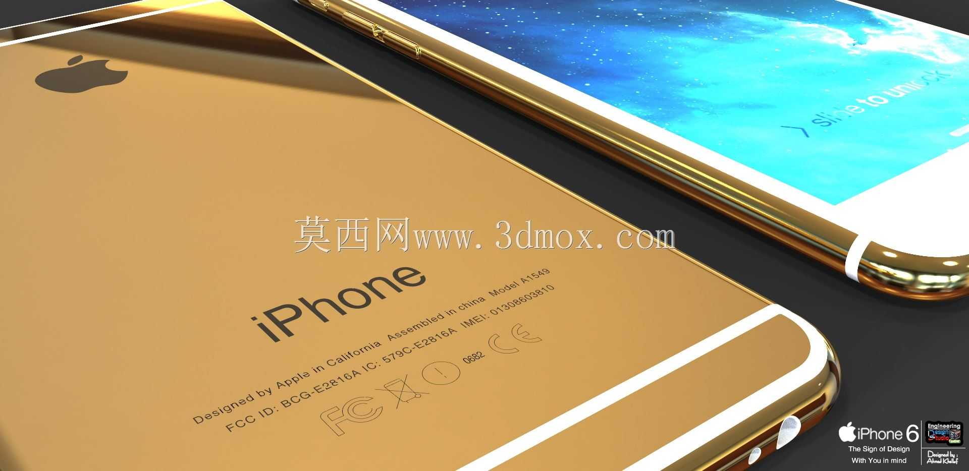 iPhone6金色24k