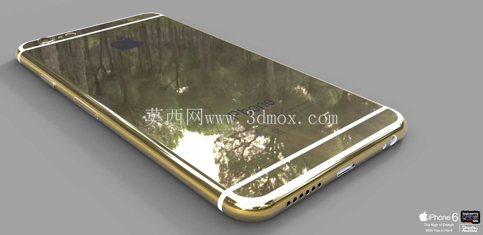 iPhone6金色24k