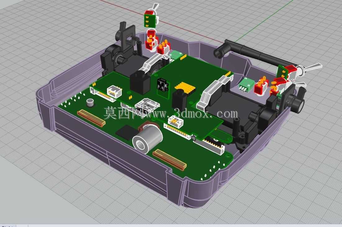 Taranis Plus变送器内部组件