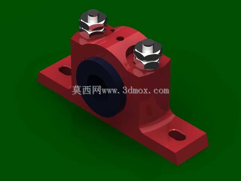 Plummer Block(NX\u0026.STP),设计师的NX!!!