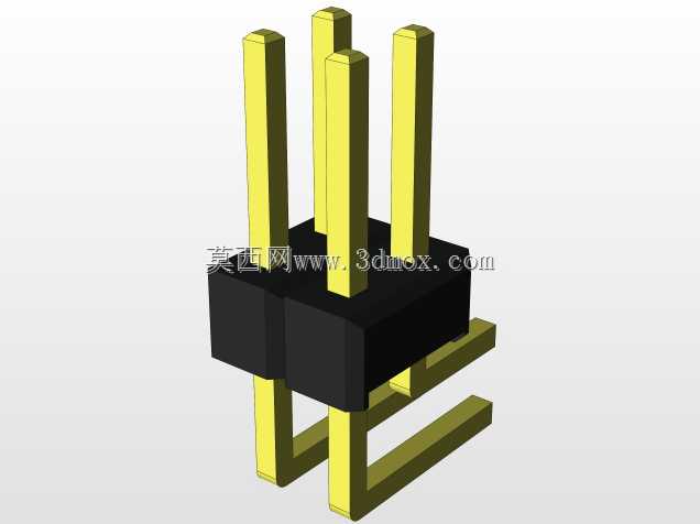 外螺纹2.54mm PCB头,直形,90高,90低,1x1至2x40