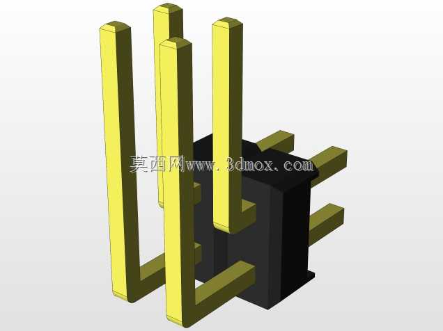 外螺纹2.54mm PCB头,直形,90高,90低,1x1至2x40