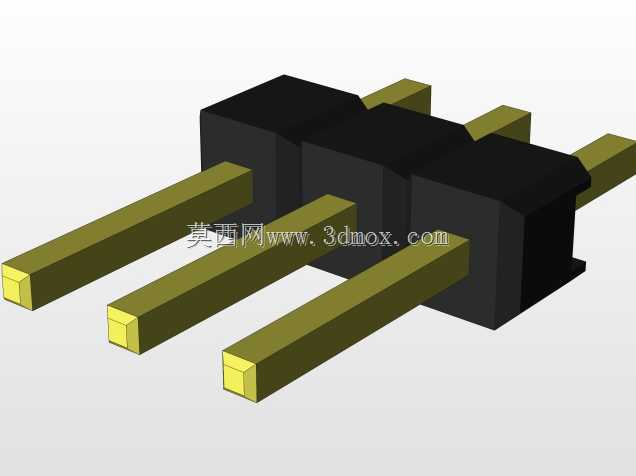 外螺纹2.54mm PCB头,直形,90高,90低,1x1至2x40