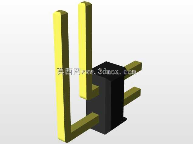 外螺纹2.54mm PCB头,直形,90高,90低,1x1至2x40