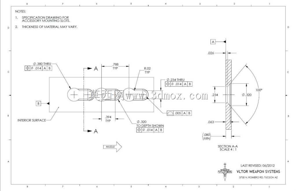Vltor VIS-KM(Keymod)