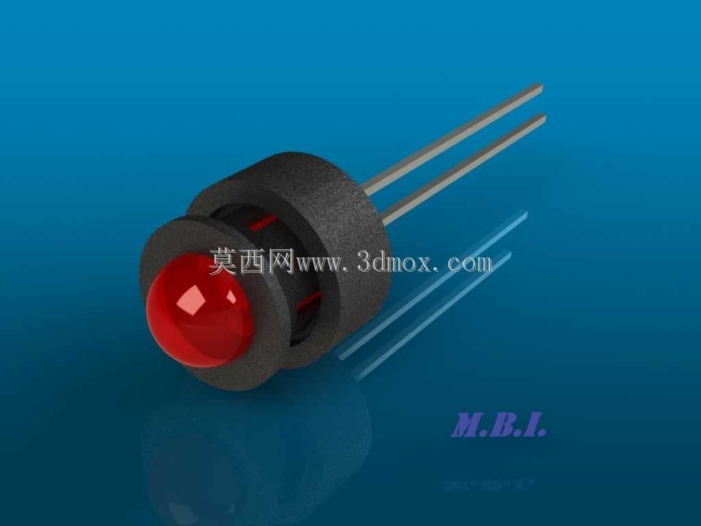 5mm���Ϻ�ɫLED����