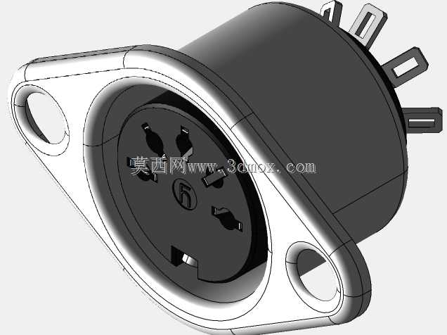 DIN 5音频连接器(母)