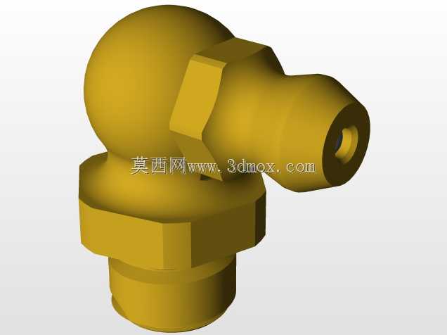 润滑脂夹M8-45°-90°-直的