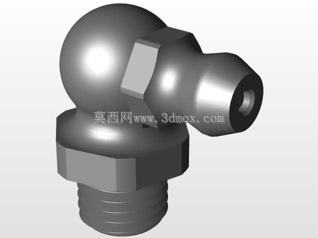 润滑脂夹M8-45°-90°-直的