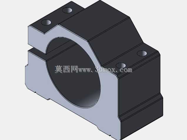 主轴电机安装支架夹具CNC