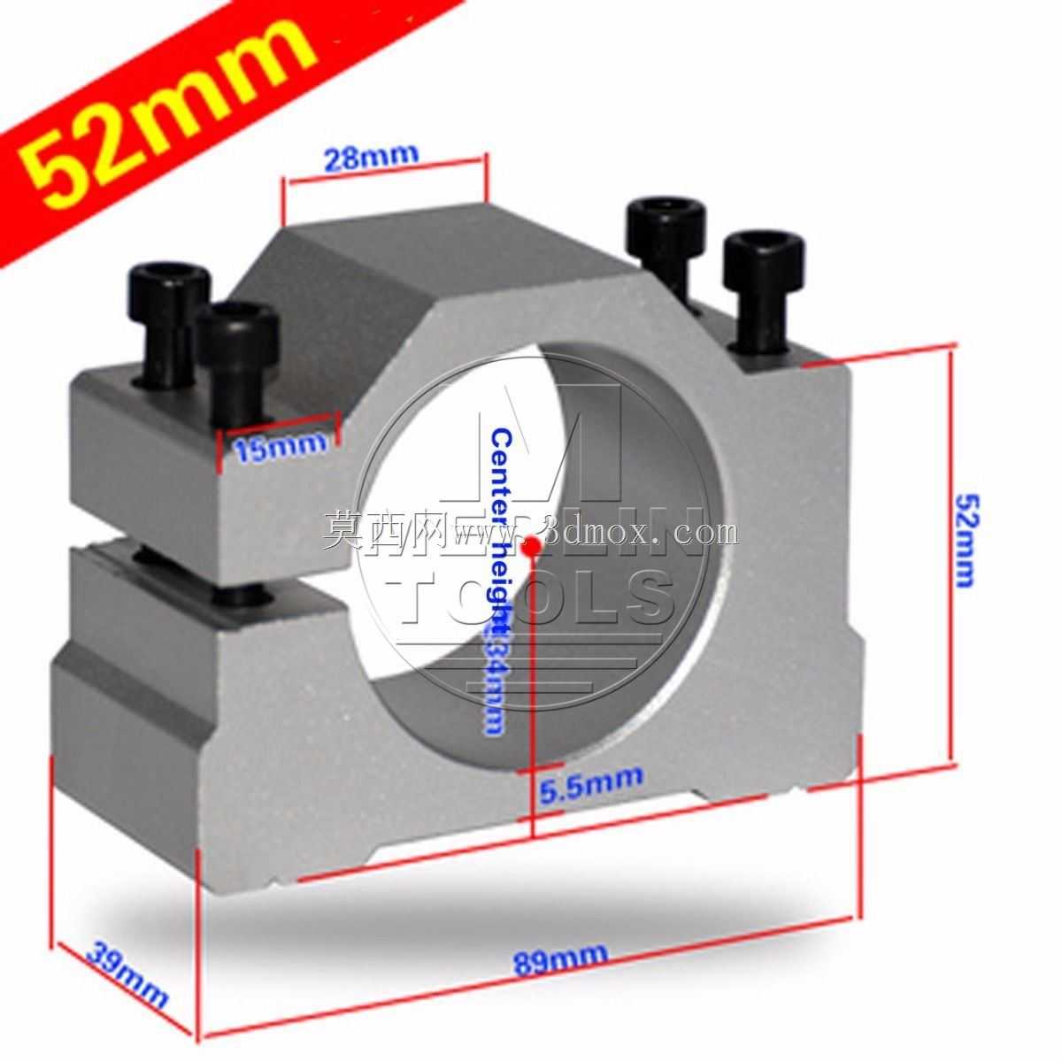 主轴电机安装支架夹具CNC