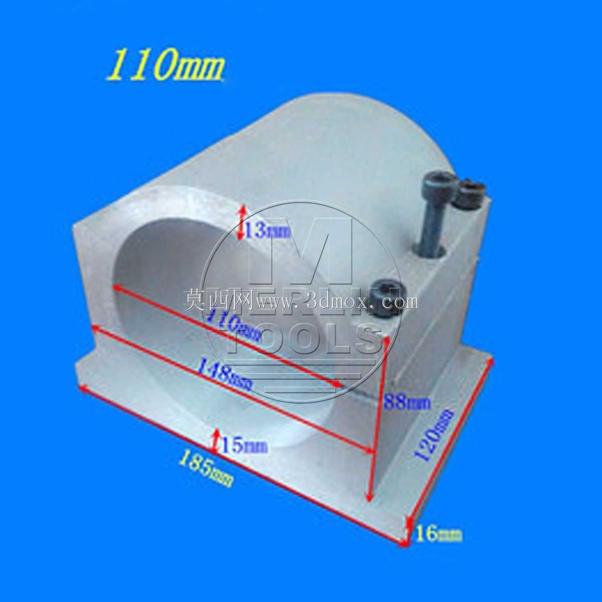 主轴电机安装支架夹具CNC