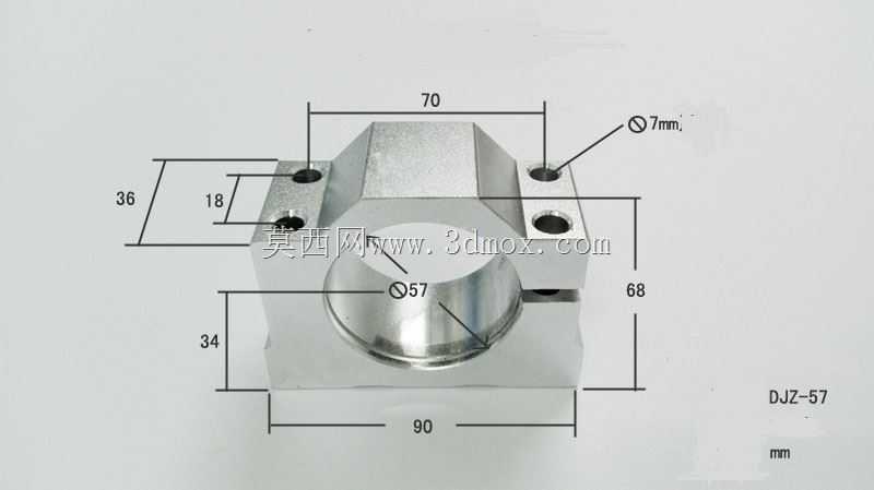 主轴电机安装支架夹具CNC