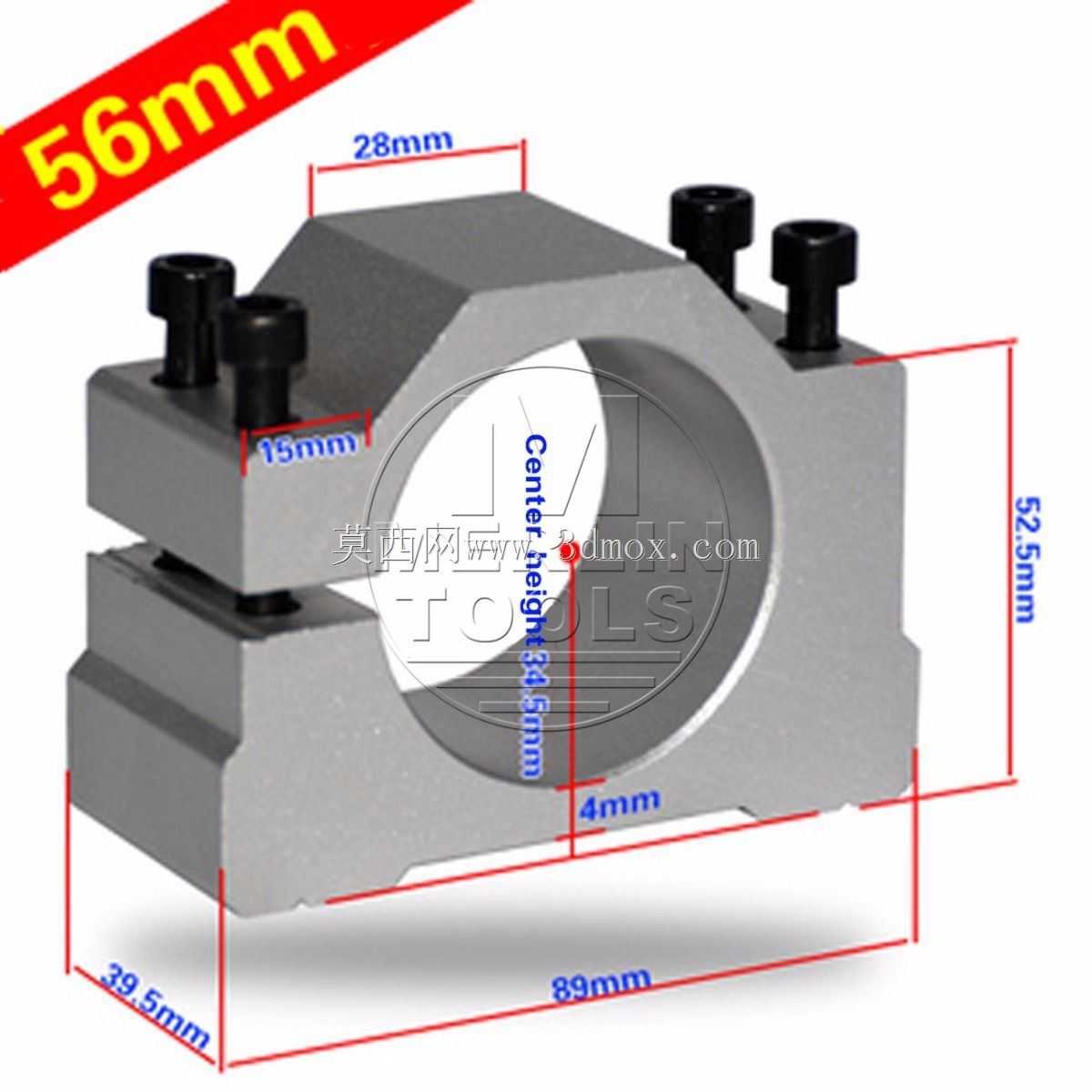 主轴电机安装支架夹具CNC