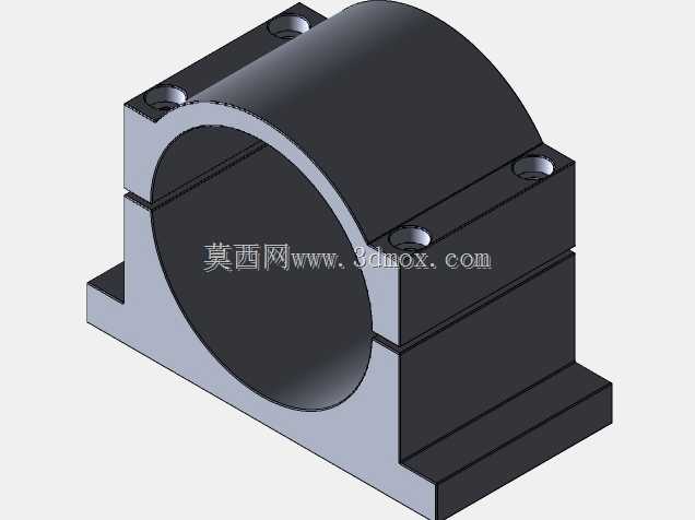 主轴电机安装支架夹具CNC
