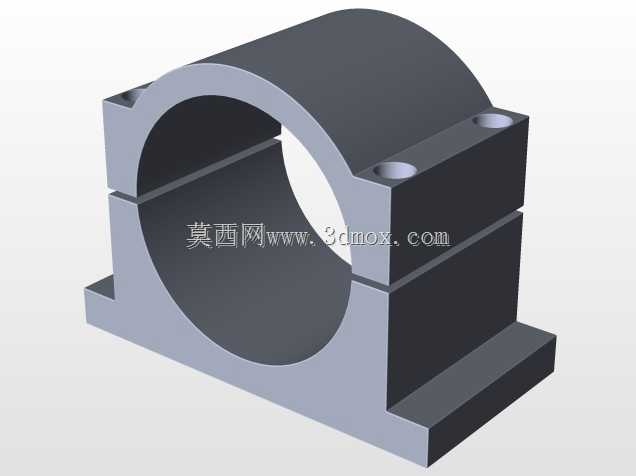 主轴电机安装支架夹具CNC