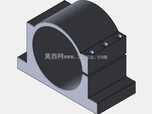 主轴电机安装支架夹具CNC