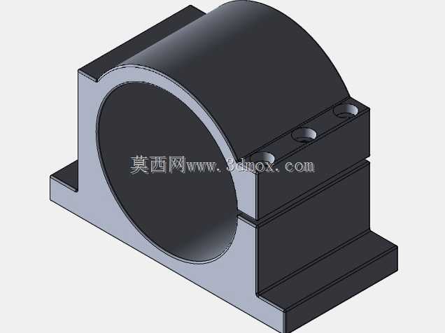 主轴电机安装支架夹具CNC