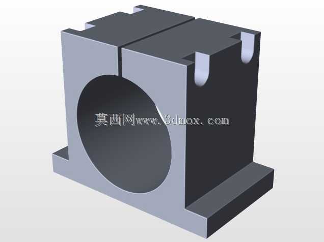 主轴电机安装支架夹具CNC
