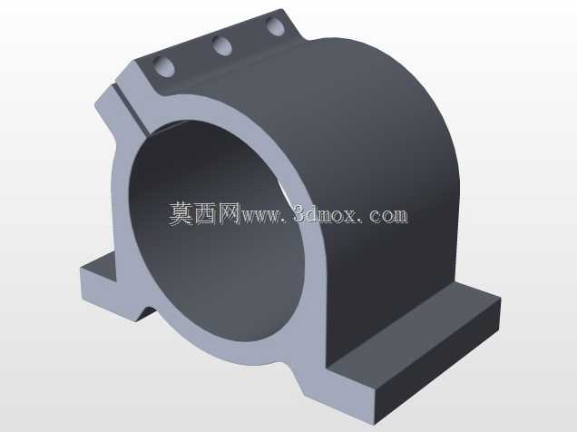 主轴电机安装支架夹具CNC