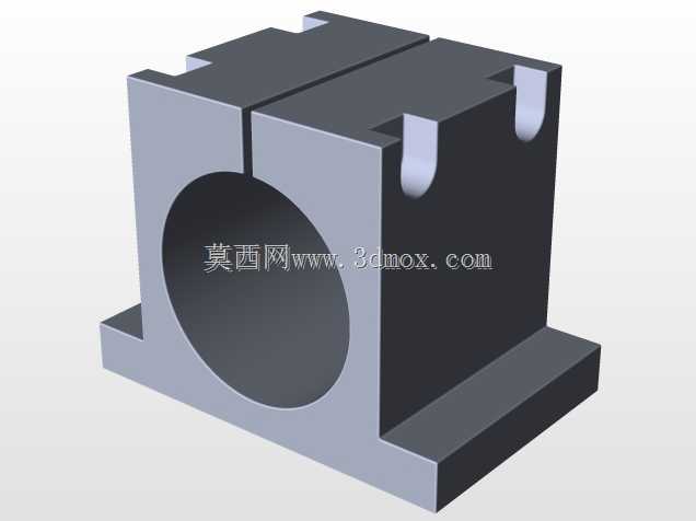 主轴电机安装支架夹具CNC