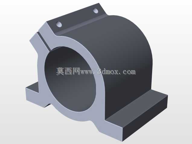 主轴电机安装支架夹具CNC