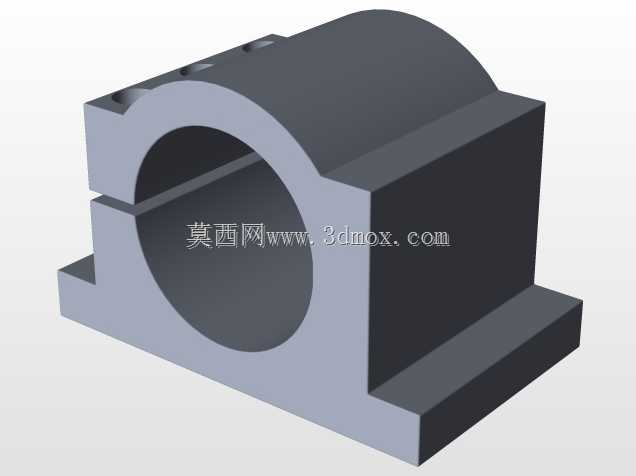 主轴电机安装支架夹具CNC