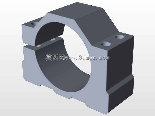 主轴电机安装支架夹具CNC