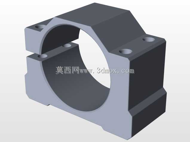 主轴电机安装支架夹具CNC