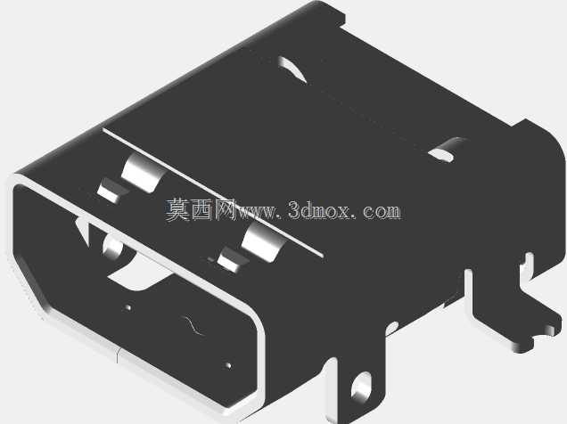 微型HDMI连接器D型内螺纹