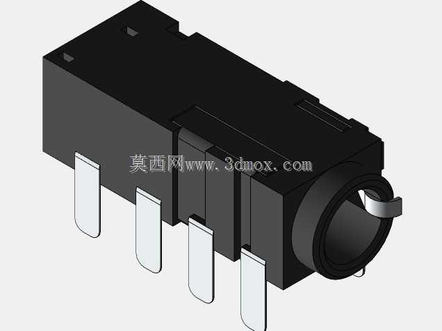 3.5毫米微型插孔内螺纹TRRS FC68128音频连接器