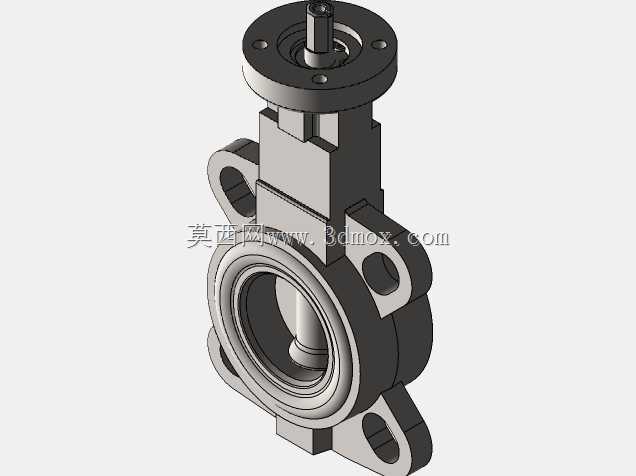 带气动执行机构和先导阀的Burkert 8803型蝶阀
