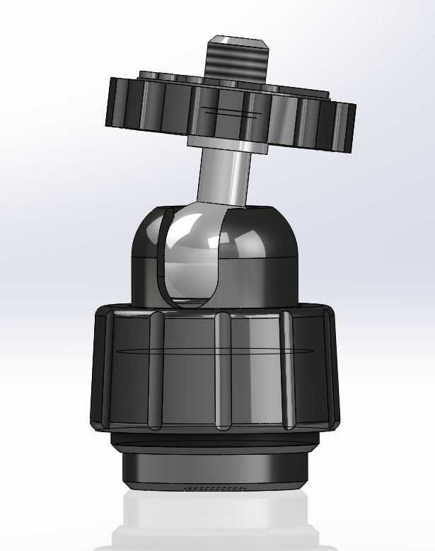 gopro球头三脚架适配器