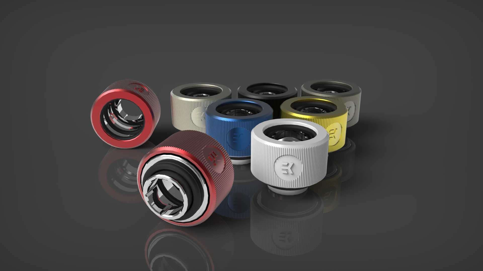 EK-HDC配件16mm G1/4