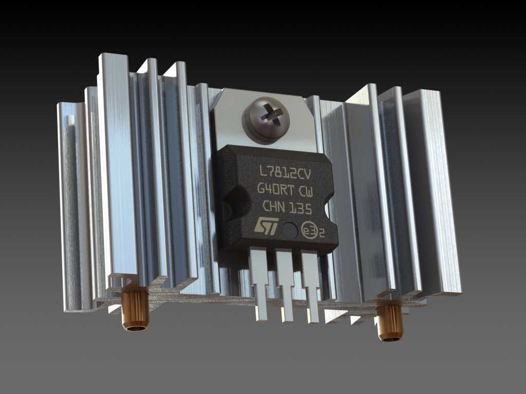 ��L7812CV��PCB����ɢ����