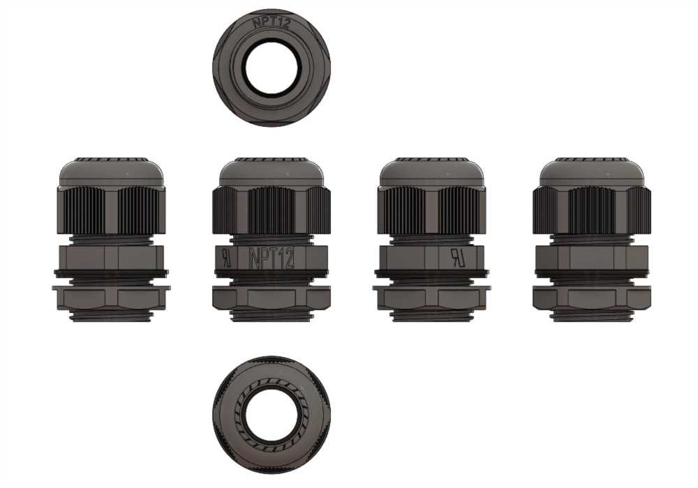 Conector PG Prensa Cabo PVC 1/2��