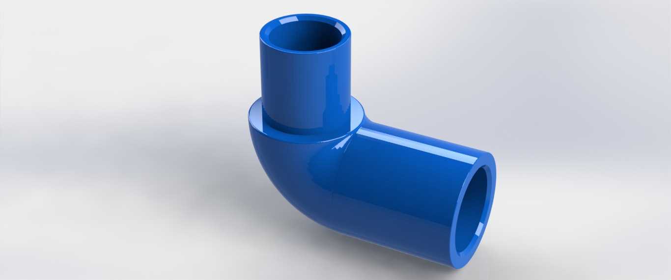 PVC����90����ͷ-3/4 NPT