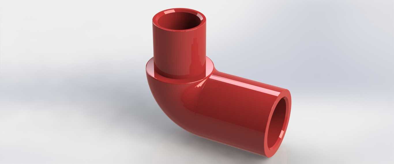 PVC����90����ͷ-3/4 NPT
