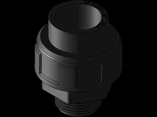PVC-U管接头3件ORION 32mm