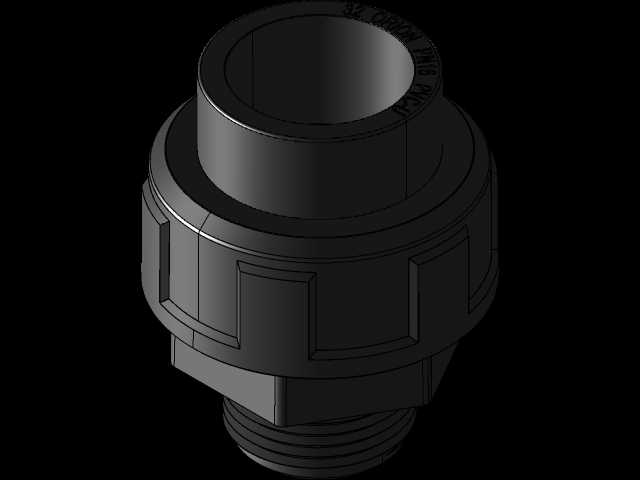 PVC-U管接头3件ORION 32mm