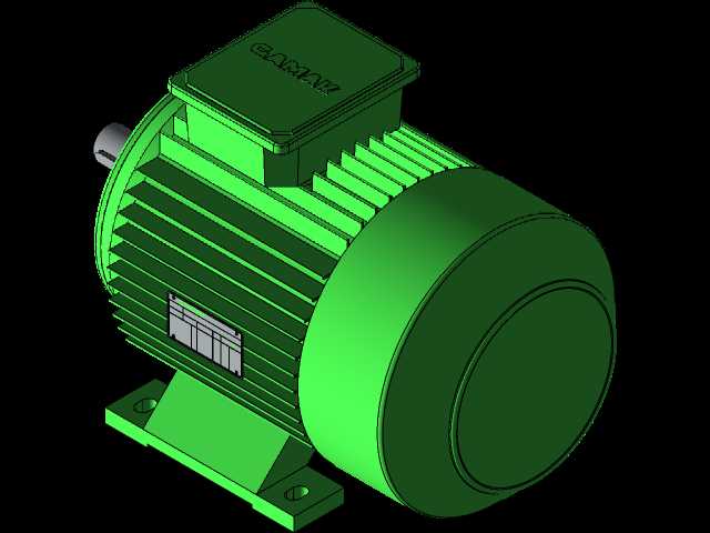 4 KW 1500 devir Gamak电机