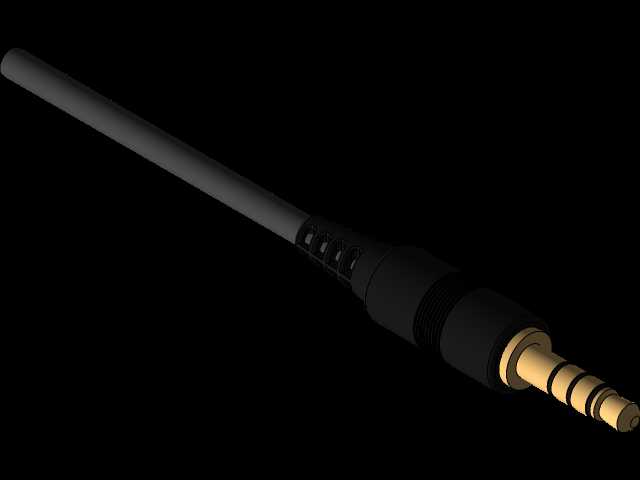 微型插孔3.5mm公接头