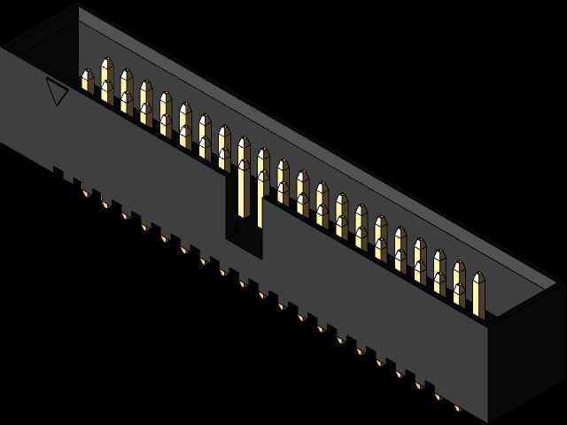 IDC头(0.05\”/1.27mm)
