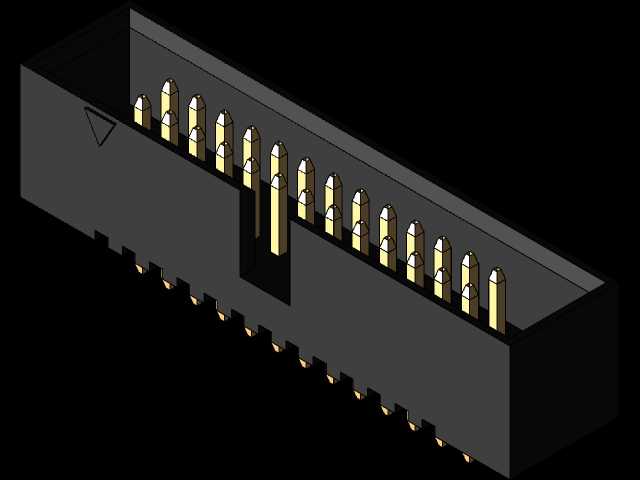 IDC头(0.05\”/1.27mm)
