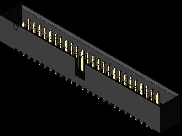 IDC头(0.05\”/1.27mm)