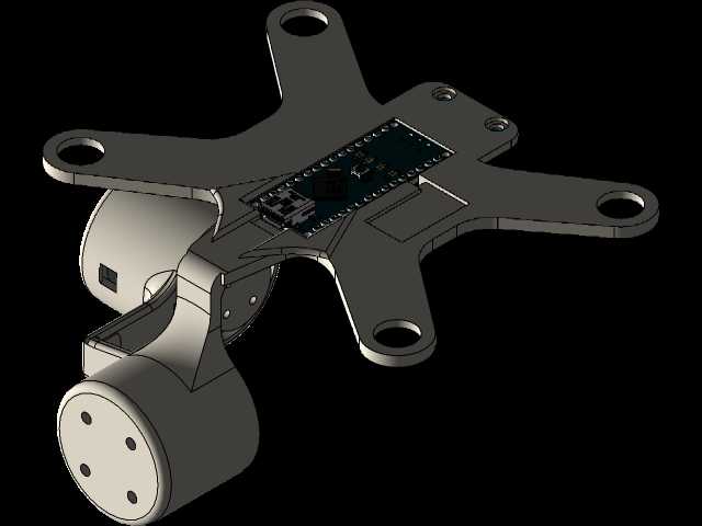 DJI Phantom 2的2轴万向节
