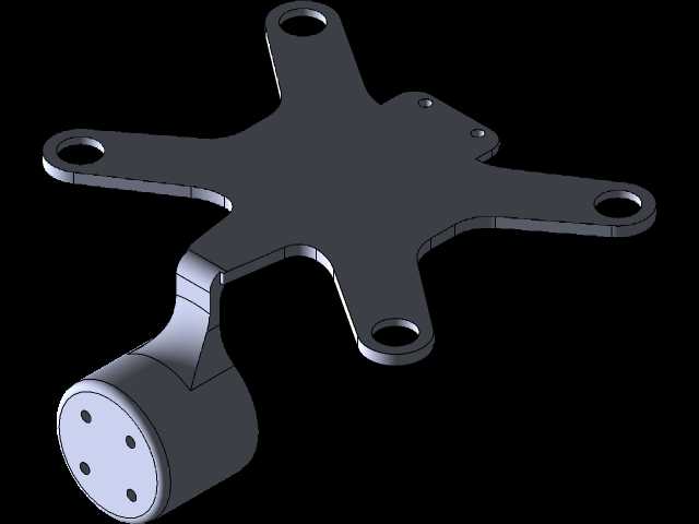 DJI Phantom 2的2轴万向节