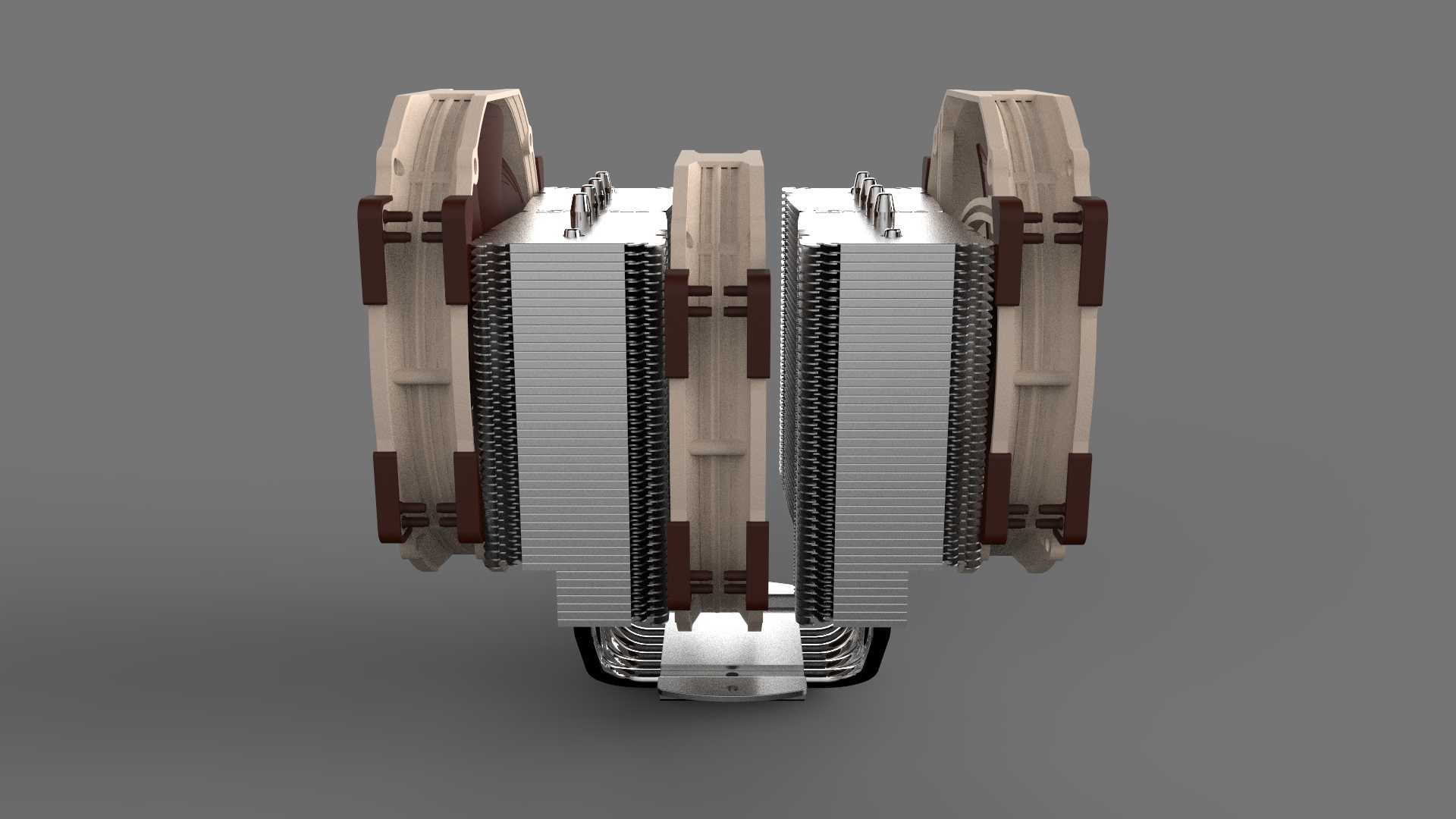 Noctua NH-D15塔CPU冷却器,带NF-A15风扇